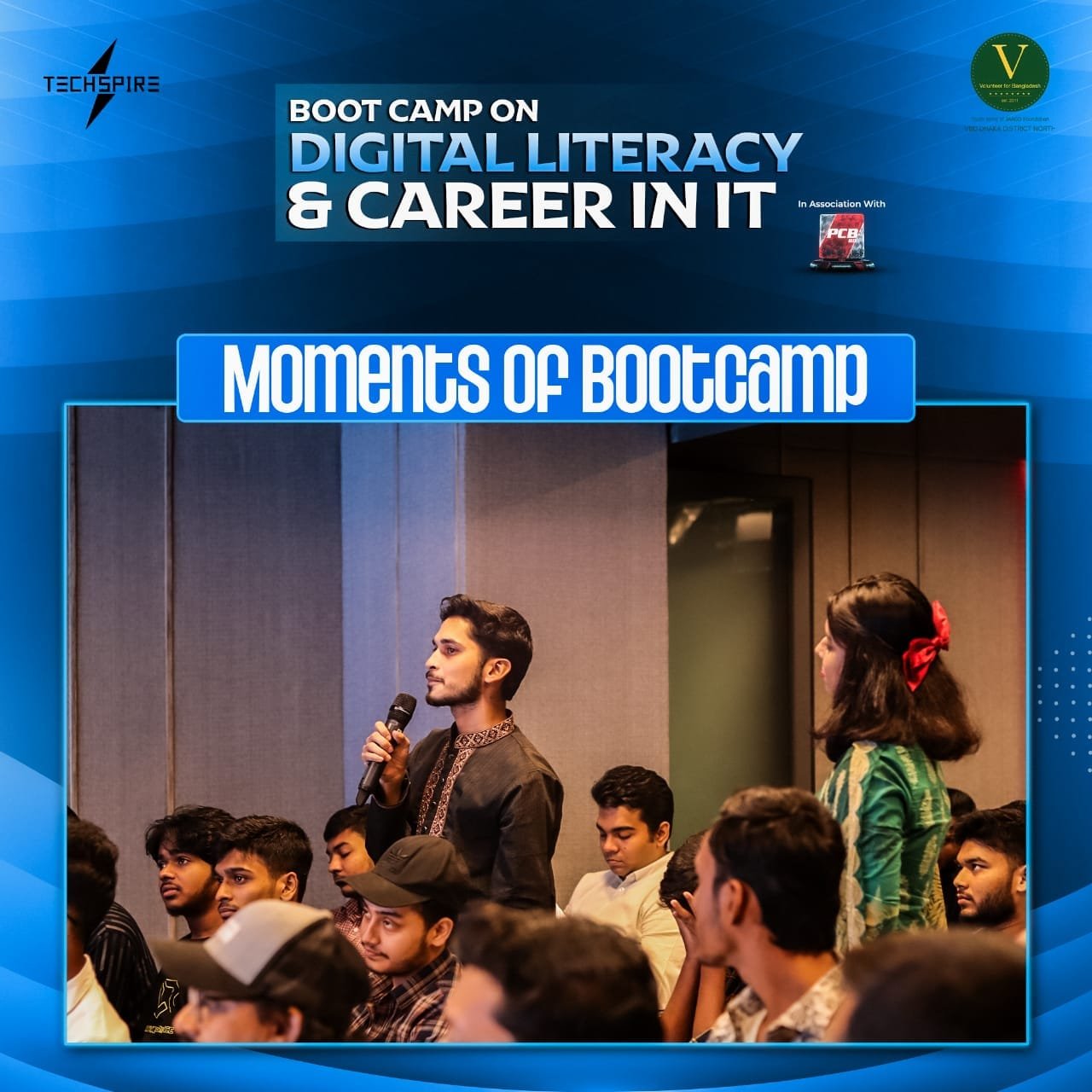 Techspire Event - Bootcamp on Digital Literacy and Career in IT